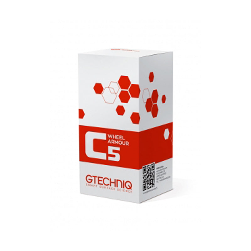 C5 repels brake dust making your rims very easy to keep clean.
