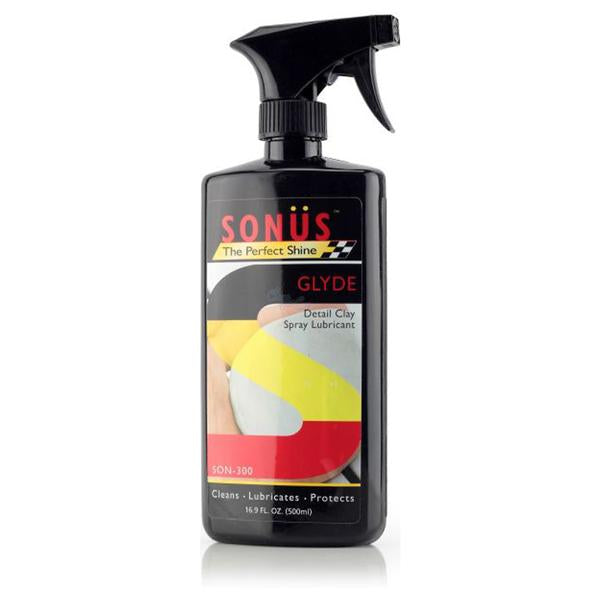 Sonus Glyde Clay Lubricant is formulated to provide first-rate surface lubrication for all detailing clays.